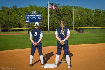 Softball vs Byrnes Senior 100